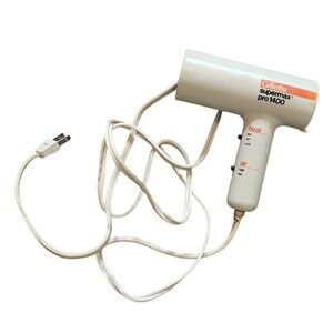 Vintage Retro Gillette Supermax Pro 1400 Hair Dryer Tested Working (No GFCI)